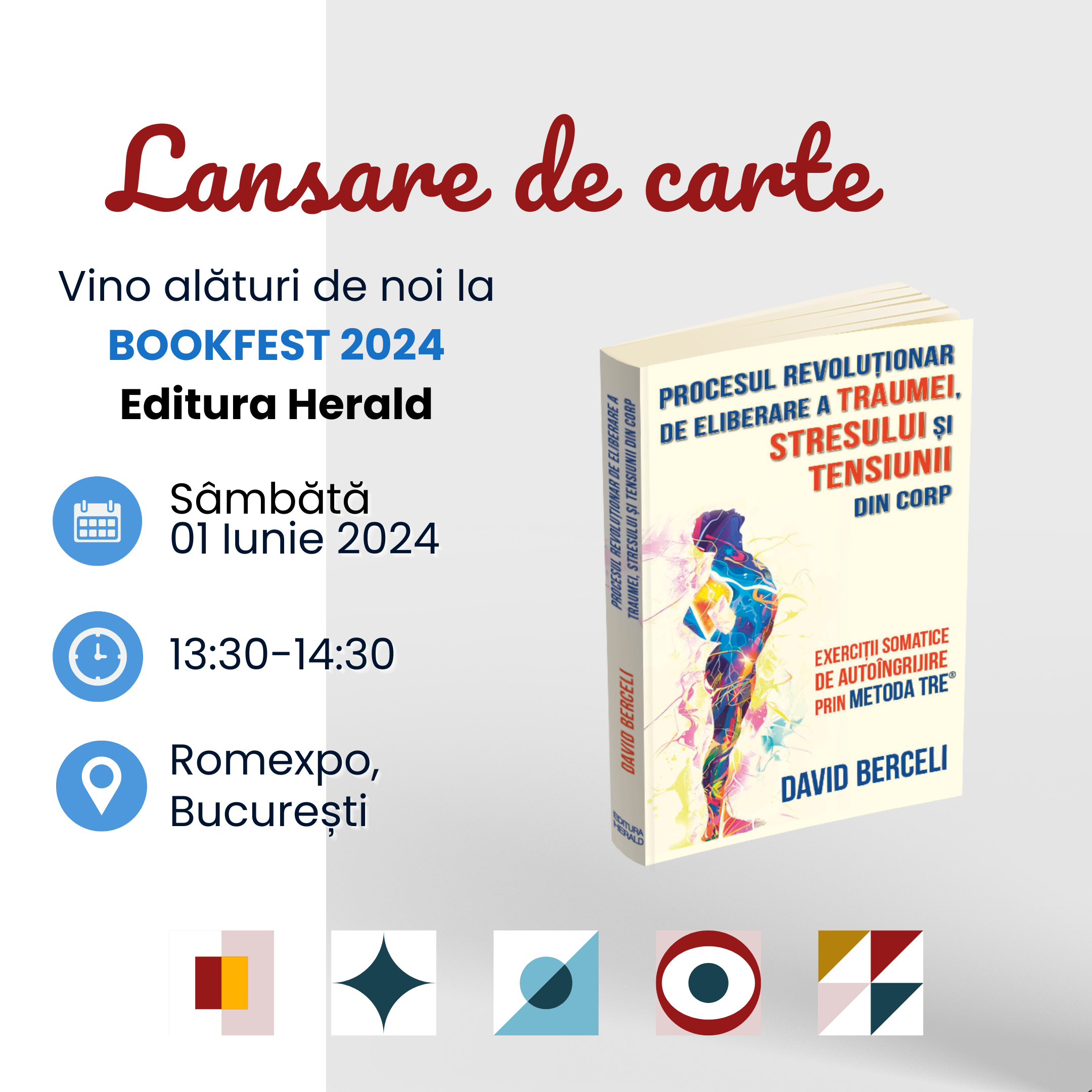 Lansare de Carte dr. David Berceli la Bookfest 2024