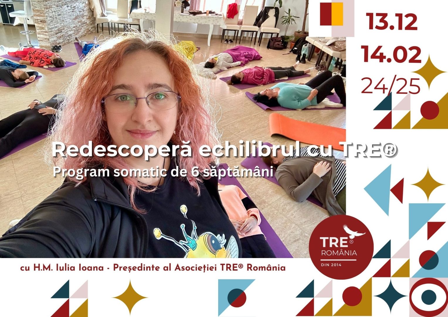 Redescoperă Echilibrul cu TRE® – Program somatic de 6 săptămâni – Nivel de bază